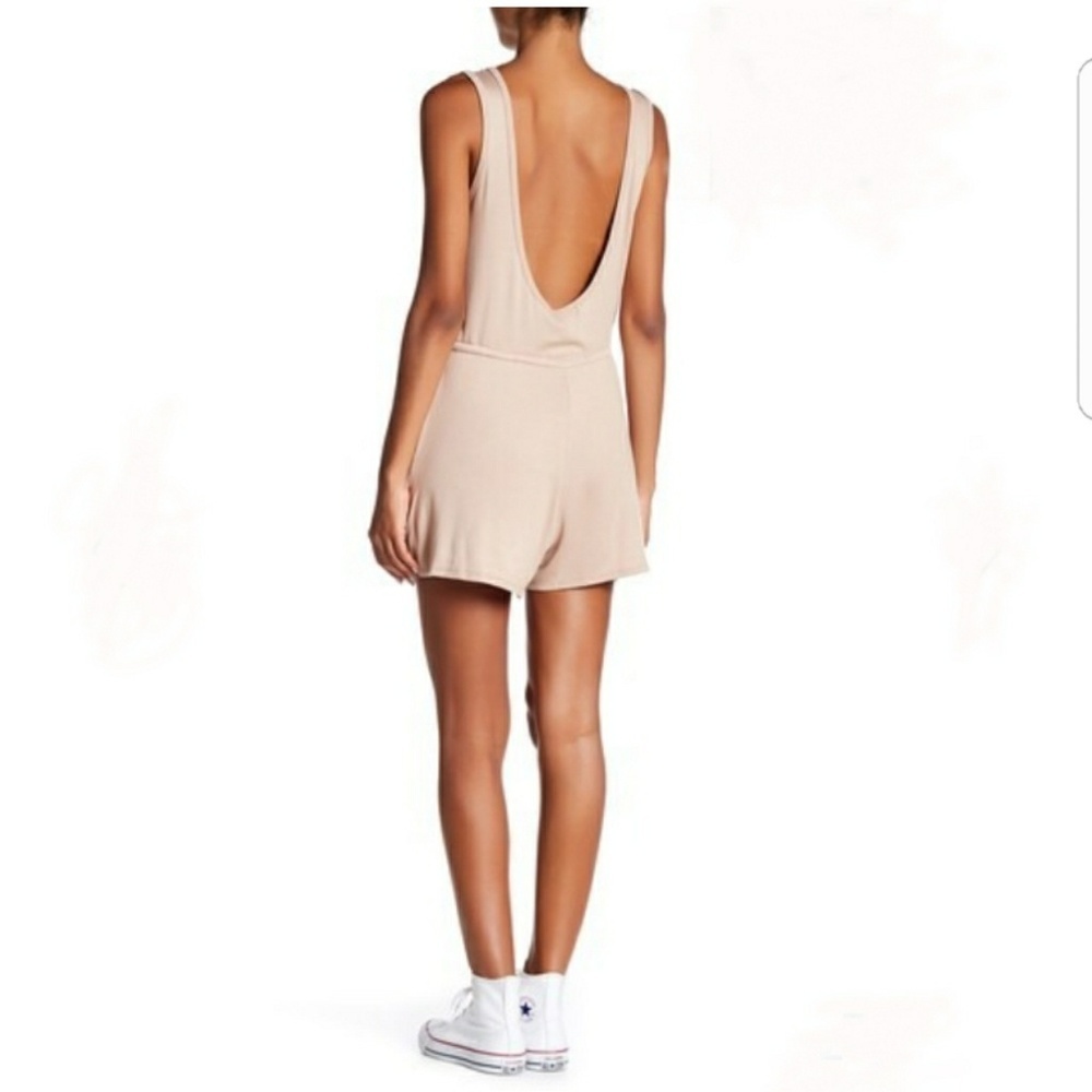 Michelle Romper w/ U Back Pink sz L - Picture 5 of 6